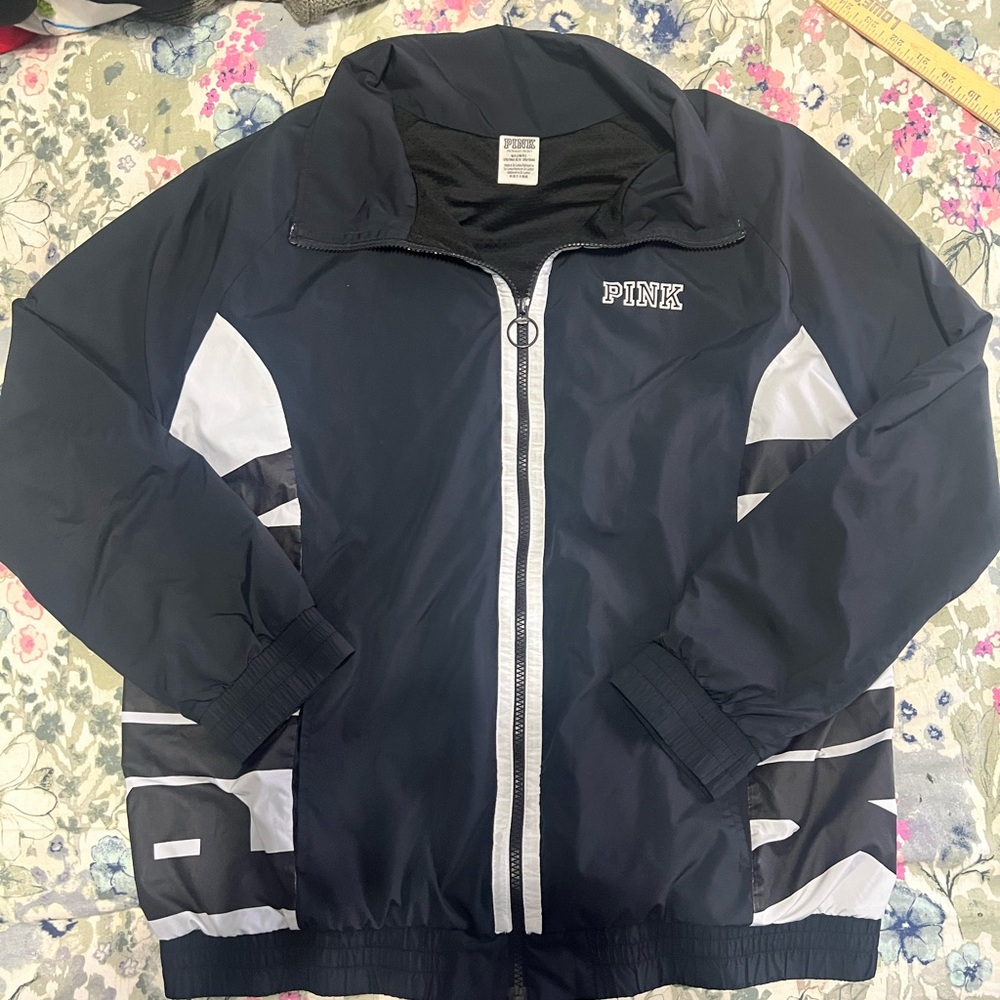 Pink Victoria secret wind breaker medium